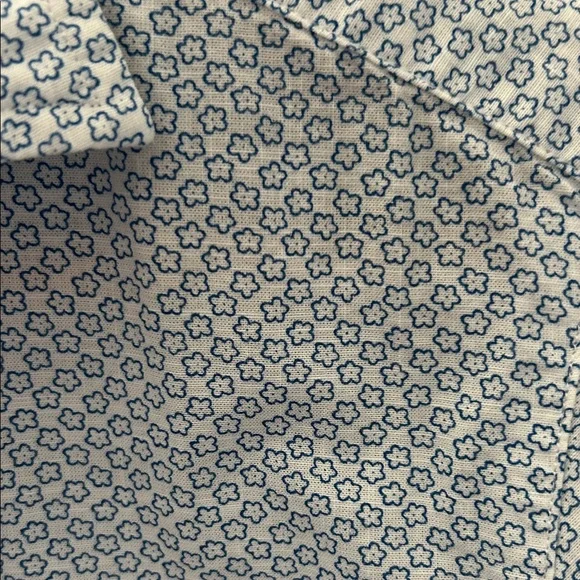 Frank & Eileen Eileen Mini Floral Print Modal Button Down Shirt Women's size XS - Picture 5 of 8